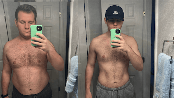 Ryan 60 pound HypertroFit client transformation