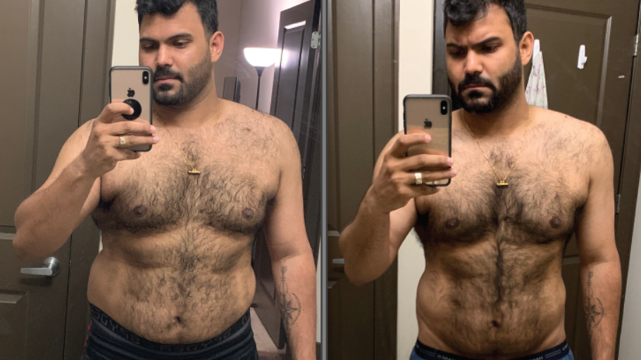 Sagar HypertroFit client transformation