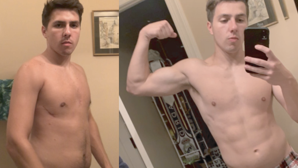 Sam HypertroFit client transformation